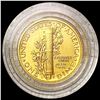 Image 2 : 2016-W Mercury Dime 1/10th oz Gold SUPERB GEM BU