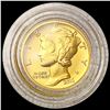 2016-W Mercury Dime 1/10th oz Gold SUPERB GEM BU