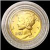 2016-W Mercury Dime 1/10th oz Gold SUPERB GEM BU