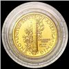 Image 2 : 2016-W Mercury Dime 1/10th oz Gold SUPERB GEM BU