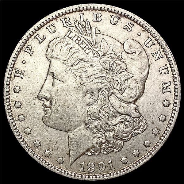 1891-O Morgan Silver Dollar CLOSELY UNCIRCULATED