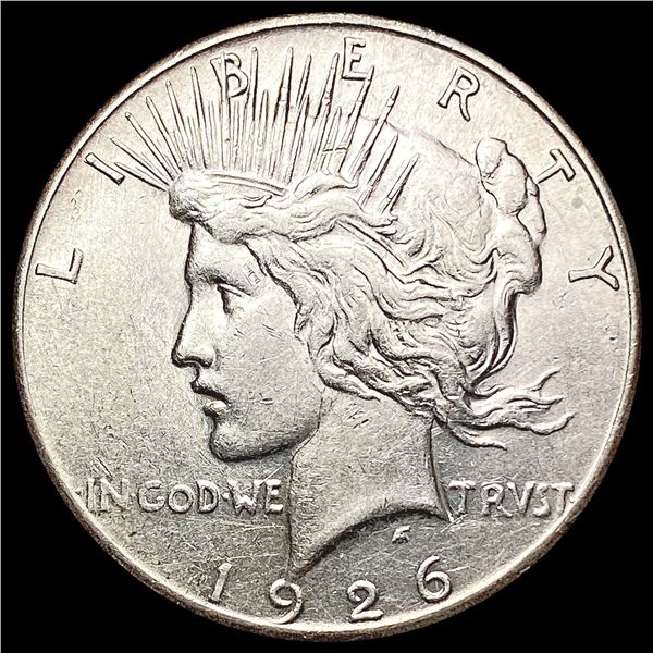 1926 Silver Peace Dollar CLOSELY UNCIRCULATED