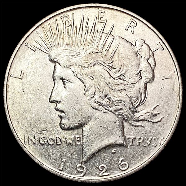 1926 Silver Peace Dollar CHOICE AU