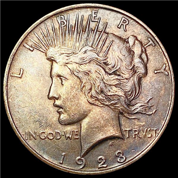 1923-D Silver Peace Dollar CLOSELY UNCIRCULATED