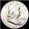 Image 1 : 1952 Franklin Half Dollar CHOICE PROOF