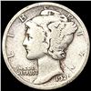 Image 1 : 1921 Mercury Dime NICELY CIRCULATED