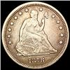 Image 1 : 1878-CC Seated Liberty Quarter NEARLY UNCIRCULATED
