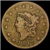 Image 1 : 1817 Coronet Head Large Cent CLOSELY UNCIRCULATED