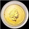 2016 Australia Gold $5 Lunar Monkey 1/20oz GEM PROOF