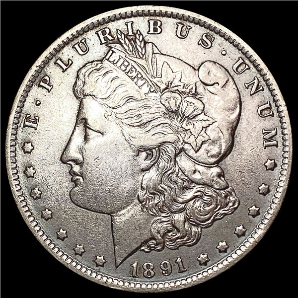 1891-O Morgan Silver Dollar CLOSELY UNCIRCULATED