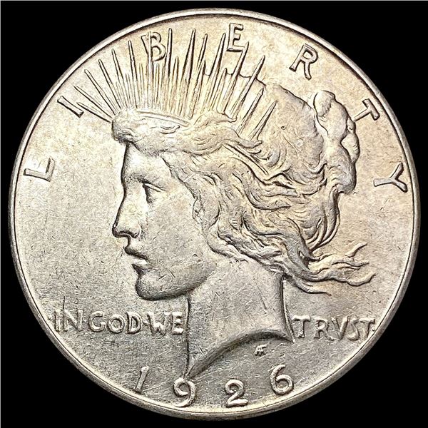 1926-S Silver Peace Dollar CLOSELY UNCIRCULATED