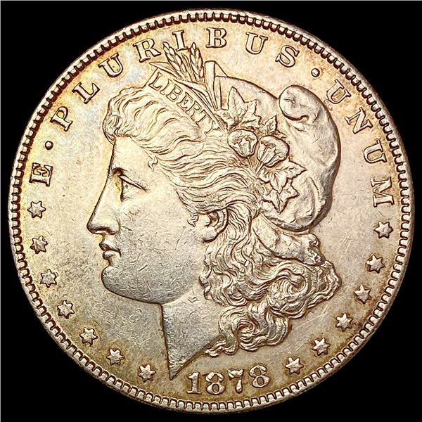 1878-S Morgan Silver Dollar CLOSELY UNCIRCULATED
