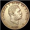 1883 Kingdom of Hawaii Quarter NEARLY UNCIRCULATED