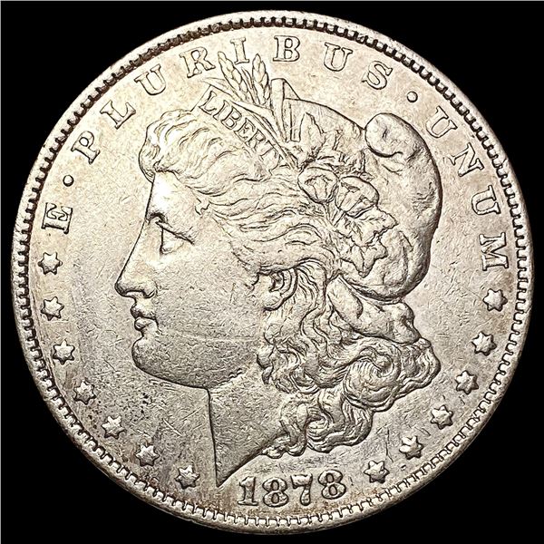 1878-CC Morgan Silver Dollar NEARLY UNCIRCULATED
