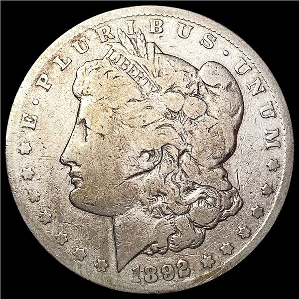 1892-CC Morgan Silver Dollar NICELY CIRCULATED