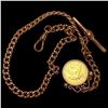 Image 2 : 1899-S $5 Liberty Gold in Bezel on Watch Chain HIGH GRADE