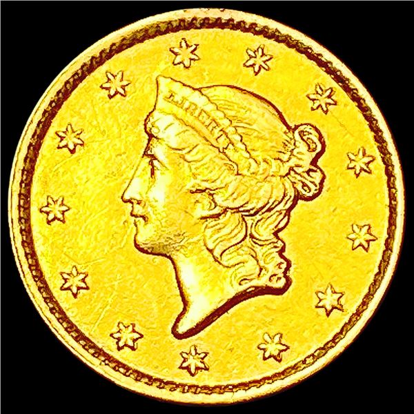 1853 Type 1 Dollar CLOSELY UNCIRCULATED