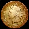 1872 Indian Head Cent NICELY CIRCULATED