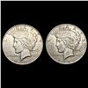 Image 1 : [2]1926-S Silver Peace Dollar CLOSELY UNCIRCULATED