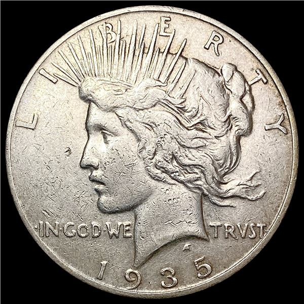 1935-S Silver Peace Dollar NEARLY UNCIRCULATED