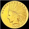 1908 Motto $10 Gold Eagle UNCIRCULATED