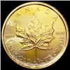 Image 2 : 2021 Canada Gold Maple Leaf 1/2oz AGW SUPERB GEM BU