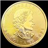 Image 1 : 2021 Canada Gold Maple Leaf 1/2oz AGW SUPERB GEM BU