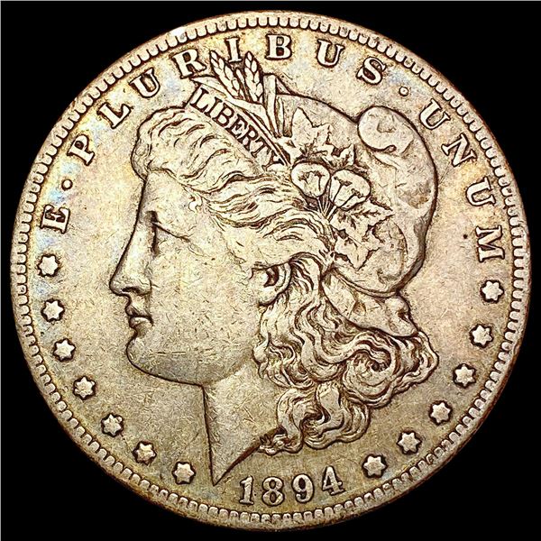 1894-S Morgan Silver Dollar LIGHTLY CIRCULATED