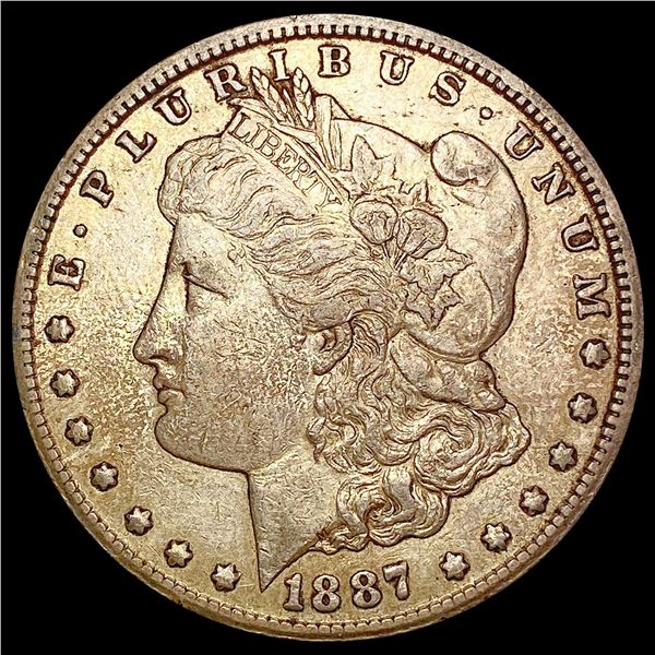 1887-S Morgan Silver Dollar LIGHTLY CIRCULATED