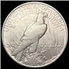 Image 2 : 1921 Silver Peace Dollar NEARLY UNCIRCULATED