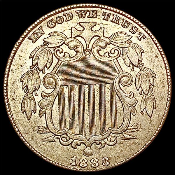 1883 Shield Nickel CLOSELY UNCIRCULATED