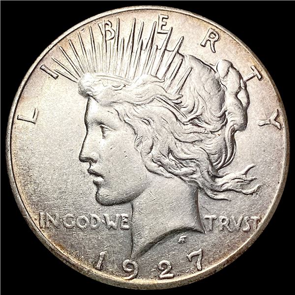 1927 Silver Peace Dollar CLOSELY UNCIRCULATED