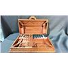 Image 2 : 100% HAND CARVED CHESS SET IMPORTED FROM BALI APPROX 19.5"