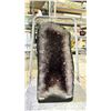 Image 1 : AMETHYST CATHEDRAL GEODE BRAZIL 19X9" 33.3KG RETAIL $6500