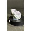 Image 2 : AMETHYST GEODE WITH GREEN AGATE RETAILS $600