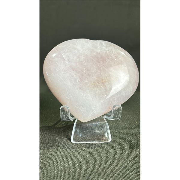 ROSE QUARTZ HEART RETAILS $380