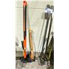 Image 2 : ASSORTED TOOLS, INCLUDING: CROWBARS, & AXES