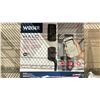 Image 2 : SHELF OF ASSORTED ITEMS, INCLUDING: WEISER WI-FI TOUCHSCREEN SMART LOCK, BARBASOL GROOMING SET, &