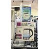 Image 4 : SHELF OF ASSORTED ITEMS, INCLUDING: WATER FILTERS, ELECTRIC KETTLE & MORE  *MAY BE MISSING PIECES*