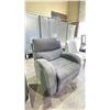 Image 1 : GREY FABRIC ROCKING RECLINER