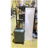 Image 1 : DELSEY CARRY-ON LUGGAGE & ARTIKA FLAT PANEL LED LIGHT*UNKNOWN WORKING CONDITION*