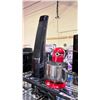 Image 2 : SHELF OF ASSORTED ITEMS INCLUDING; LG ULTRAGEAR 32" MONITOR (DAMAGED, NO POWER CORD), KITCHENAID