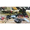 Image 2 : LOT OF ASSORTED ITEMS INCLUDING; BASEBALL BATS, MIA SMART BEAUTY DEVICE, KEYBOARD AND MORE