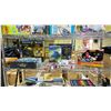 Image 1 : SHELF LOT OF ASSORTED GAMES AND TOYS
