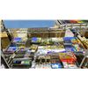 Image 1 : SHELF LOT OF OIL PASTELS, ACRYLIC PAINTS AND MORE