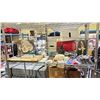 Image 1 : SHELF LOT OF HOME DECOR, PARTY POPPERS, AND MORE