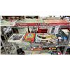 Image 4 : RACK OF ASSORTED GAMES AND TOYS *RACK NOT INCLUDED*
