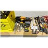 Image 3 : SHELF LOT ASSORTED TOOLS AND MORE