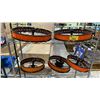 Image 1 : 2 SHELVES OF ASSORTED E-BIKE WHEELS