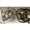 Image 2 : SHELF LOT OF ASSORTED E-BIKE WHEELS